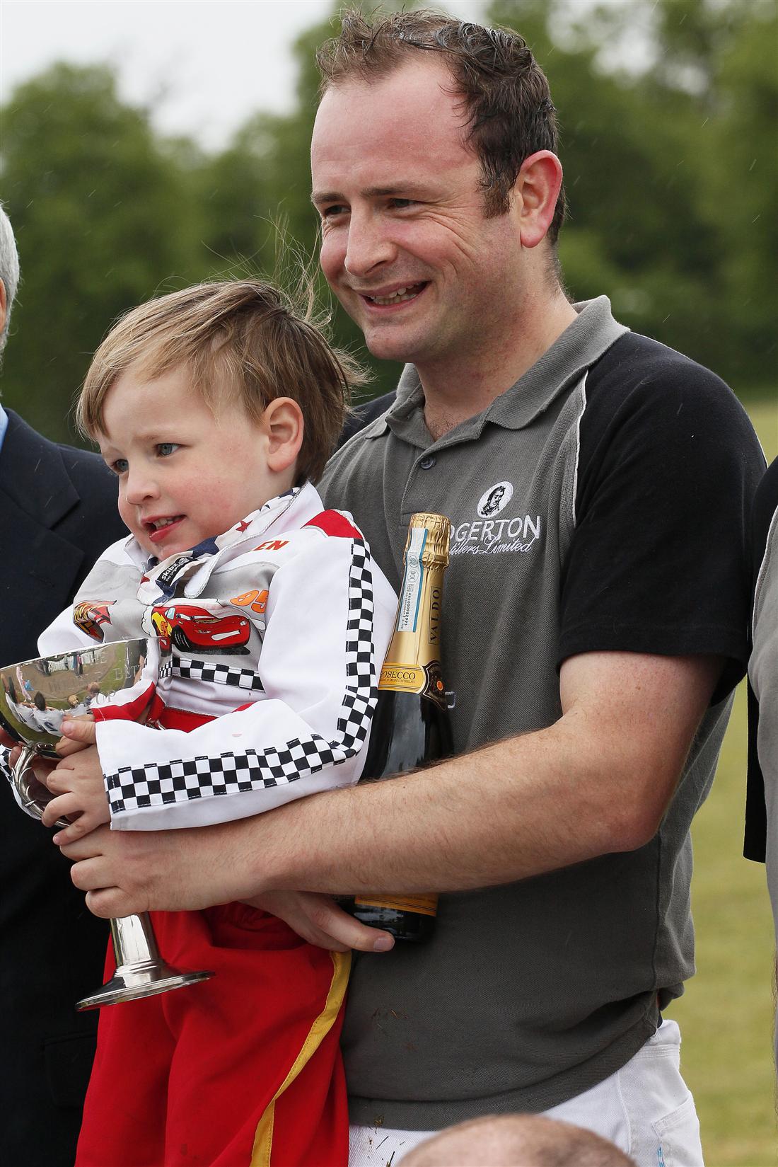 14 And the winners are Sam Instone and his little one